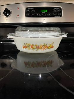 Casserole Dish,vintage Anchor Hocking