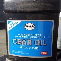 1-gallon CRC Sta-Lube Heavy Duty-Hypoid Gear Oil 85W-140 Part No. SL2433