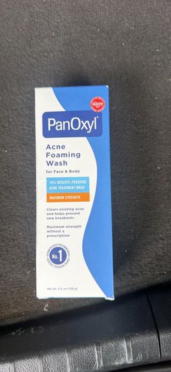 Acne foaming wash