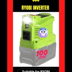 🐦‍🔥 RYOBI INVERTER 