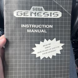 Sega Genesis Model 2 System Manual 