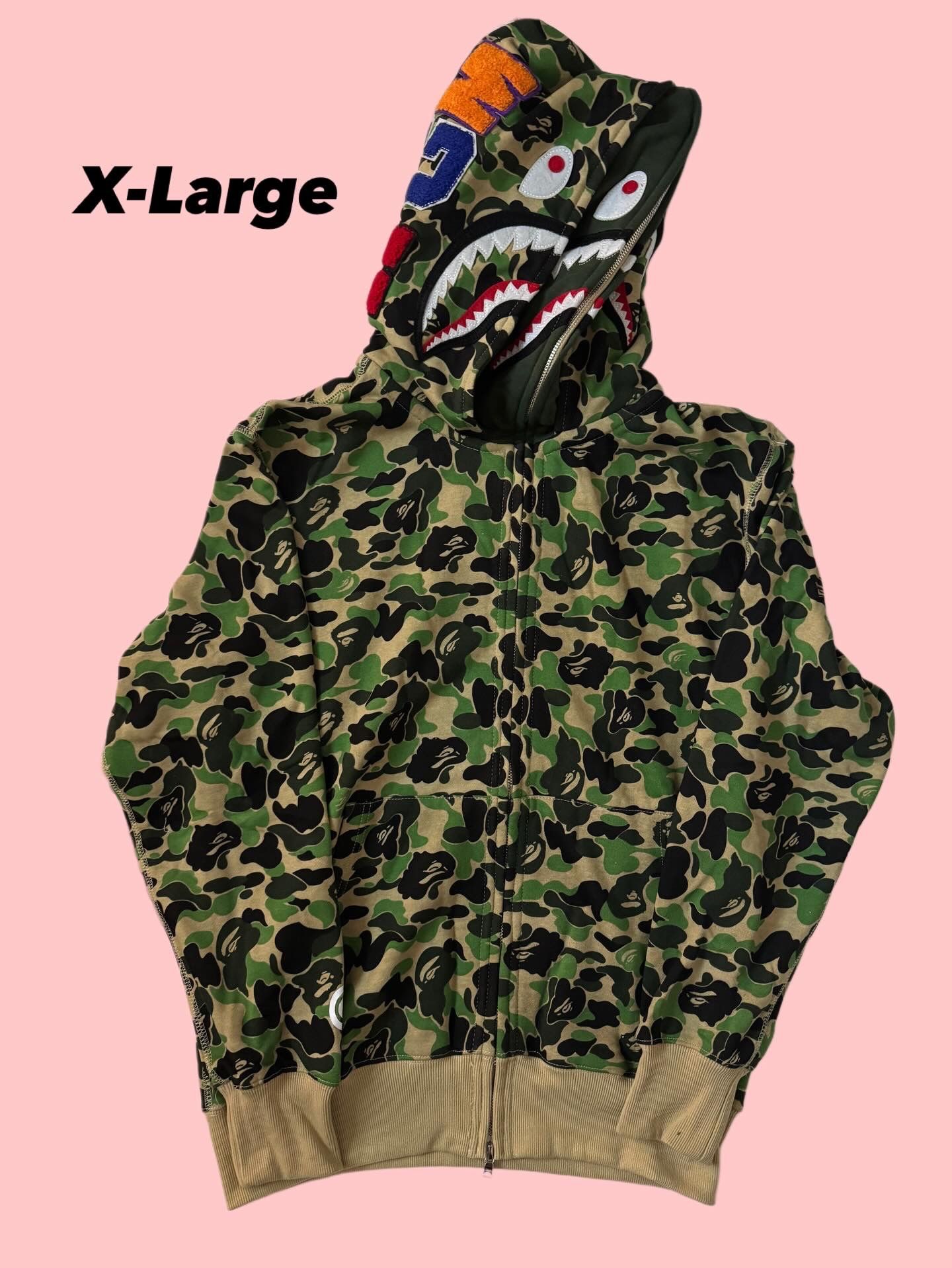 BAPE ABC Camo Double Shark Full Zip