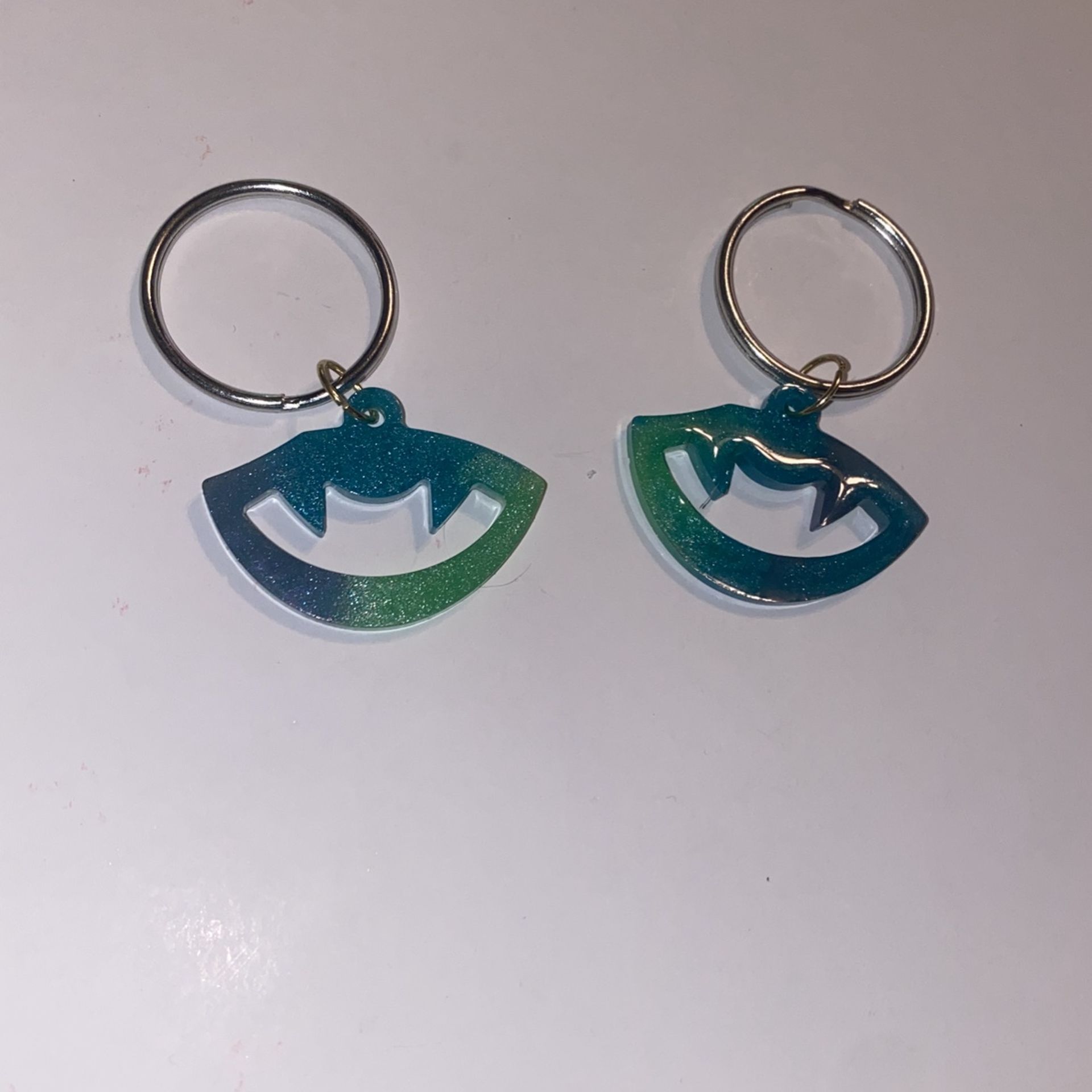 Vampire Teeth Keychain