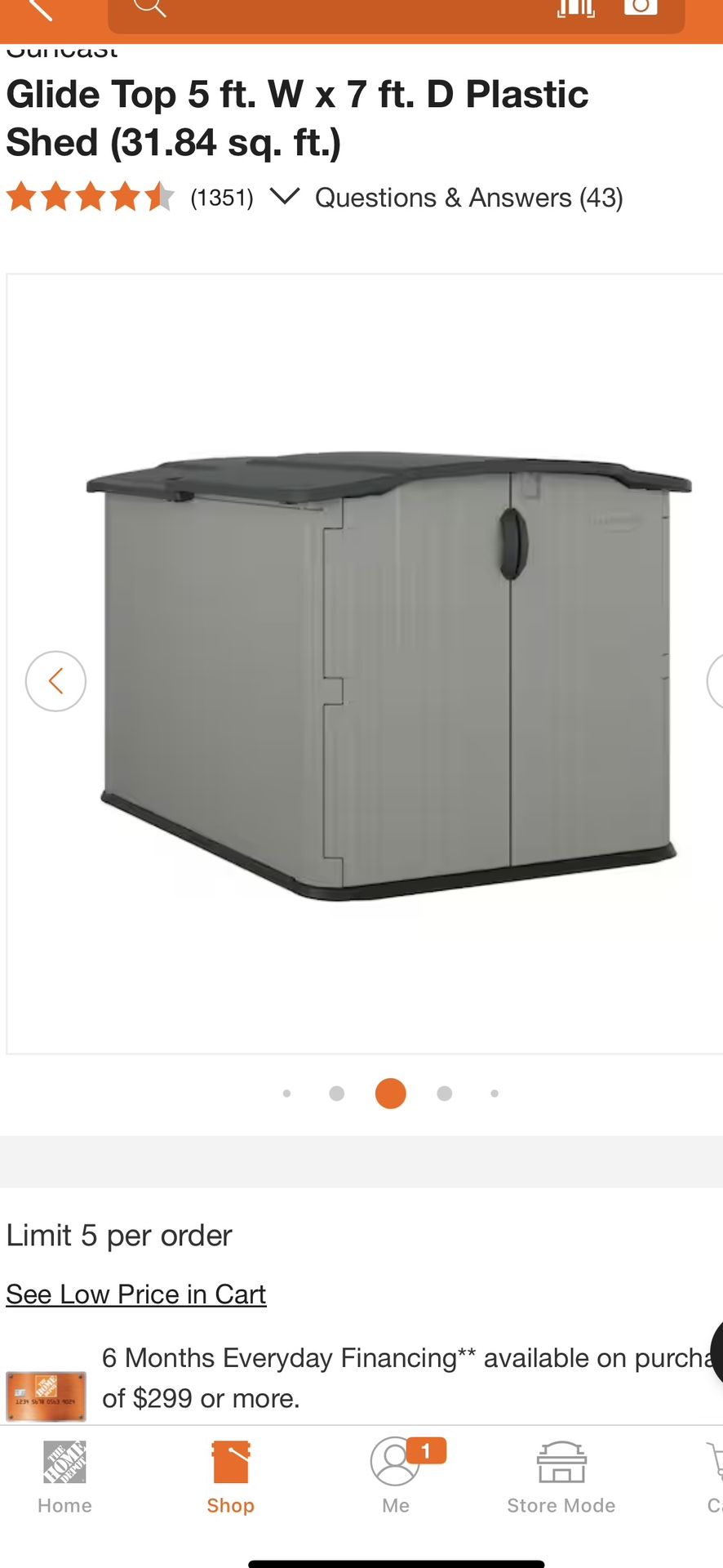 Plastic Shed 