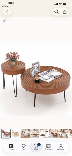 Coffee table set