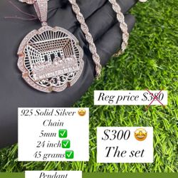 925 Plata Cadenas Y Dijes 