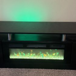 75” Fireplace Entertainment Center 