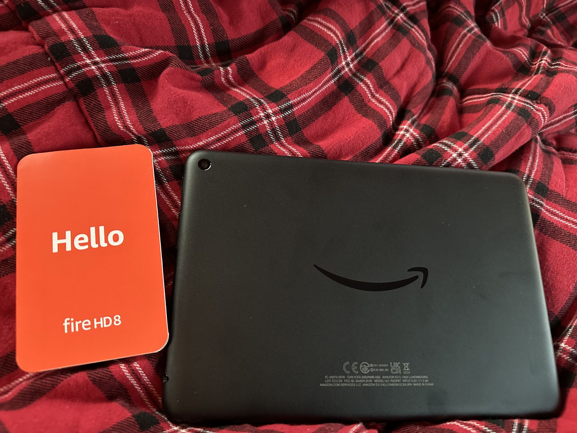NEW-Amazon Fire HD 8 Tablet 8” BLACK (2022 Release)