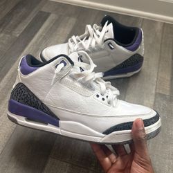 Jordan 3 “Dark iris” 9.5