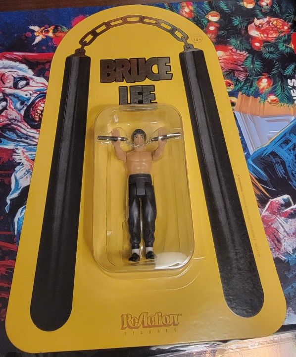 Bruce Lee Limited Edition Super7 Reaction Figure Dragon Flex 