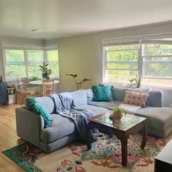 West Elm Haven Sectional Couch For Sale! 