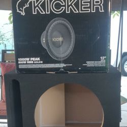 12'Kicker Subwoofer Gold Comp.🔊🎶💪🏻