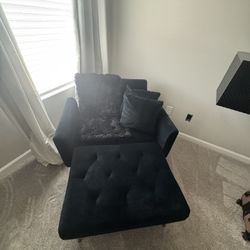 Black Chaise