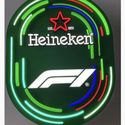 Heineken Neon Light F1 