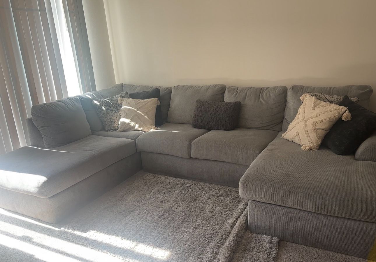 Couch With Pillows