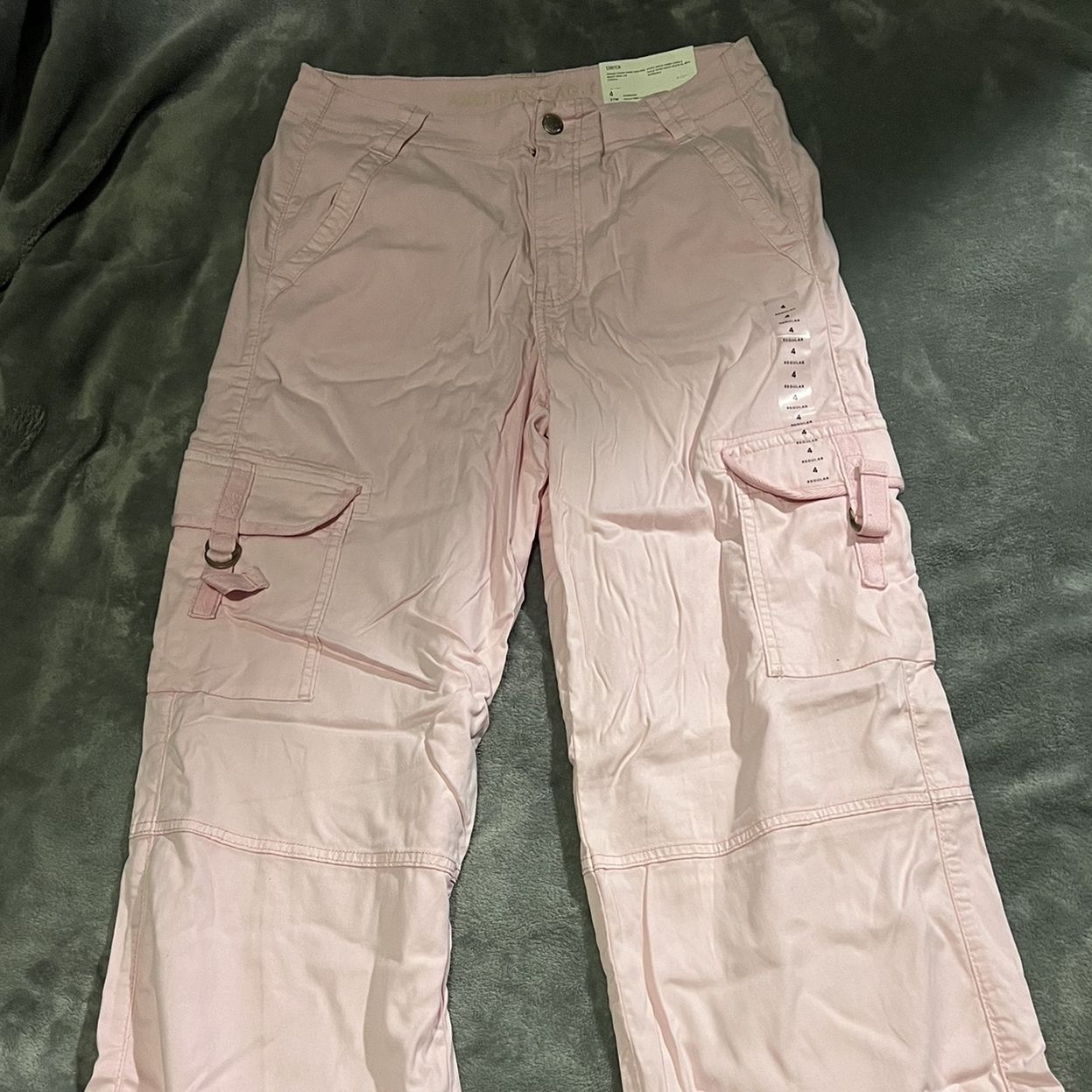 Pink American Eagle Cargos 