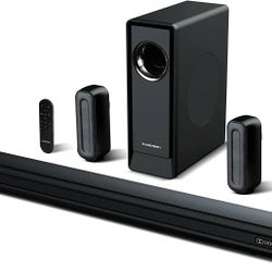Brand new 5.1 CH Surround Sound Bar with Dolby Audio, Sound Bars for TV with Wireless Subwoofer