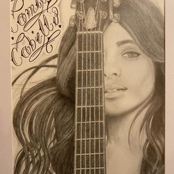 Camila Cabello Drawing I Did I  Prison Asking $150 Or Best Price
