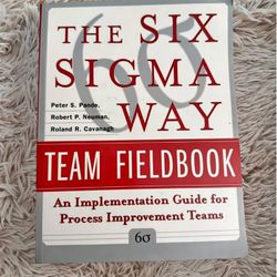 The Six Sigma Way Team Fieldbook – Peter S. Pande - Project Management Book

