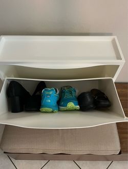 IKEA Trones White Storage Cabinet