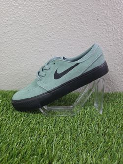 Nike SB Janoski GS 525104-036 Mint Teal Suede 5Y Womens 6.5 New