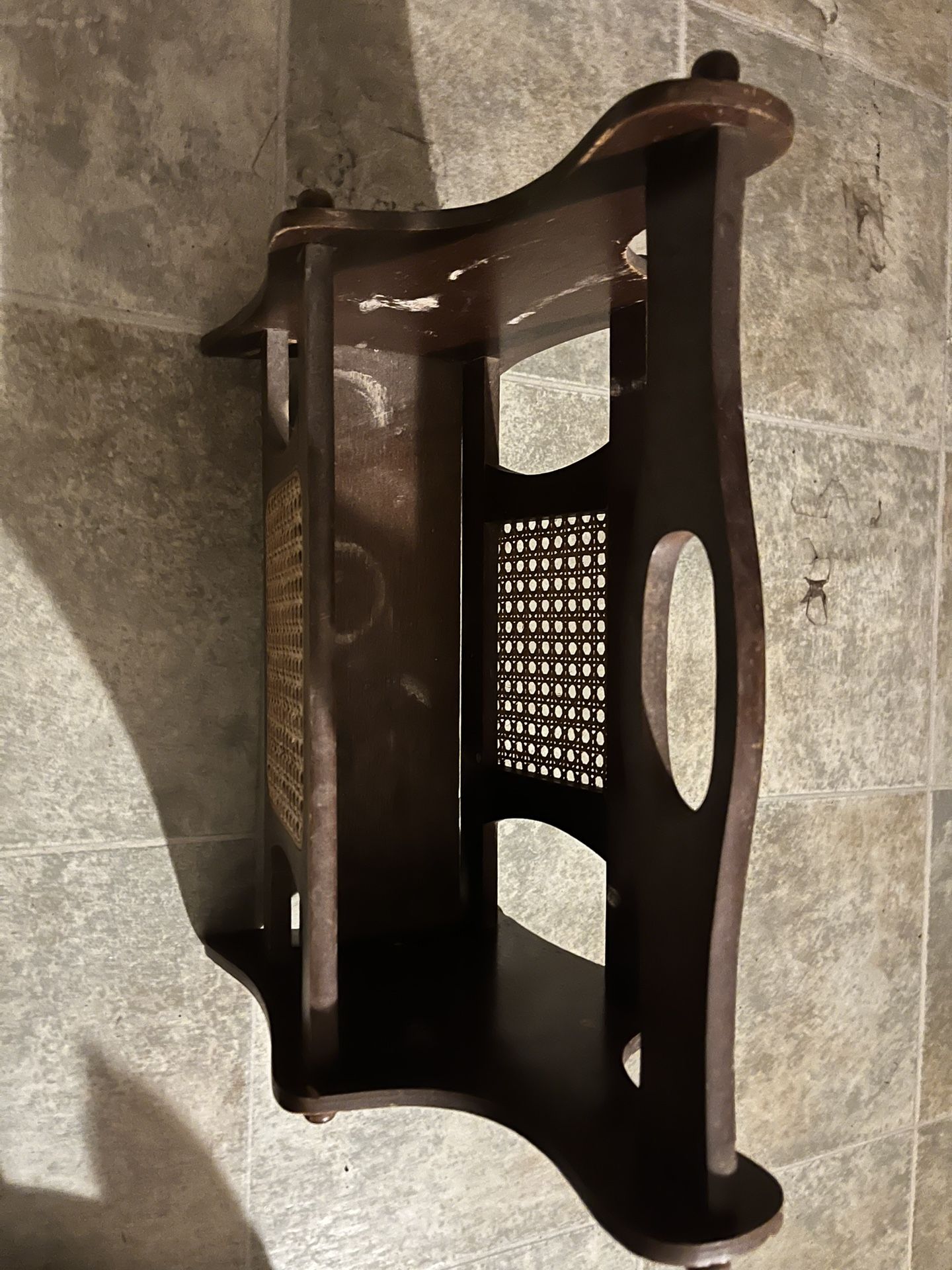 Wooden Magazine Holder