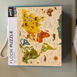 World Map Kids Puzzle 