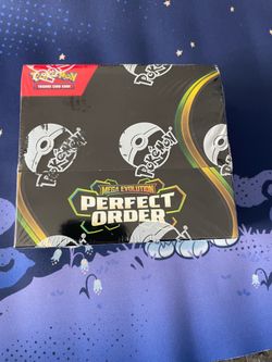 Pokémon mega evolution perfect order booster box Pokémon Mega Evolution Perfect Order Booster Box