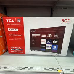 50” TCL Smart 4K Led Uhd Tv 
