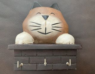 Cat Wall Key Holder For Anywhere At Home.