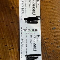 Two Zoolights Tickets Valid Until 1/12/25 Any Day