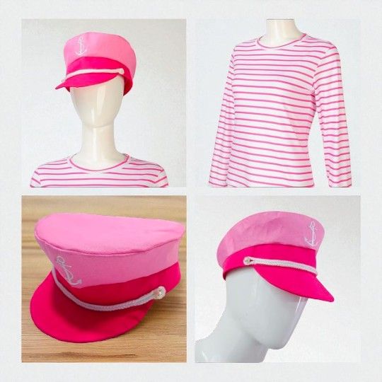 Women's Pink Sailor Costume, New