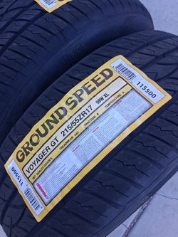 215/55/17..Ground Speed