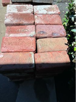 Vintage California bricks