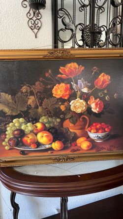 Cuadro frutal para cocina o comedor