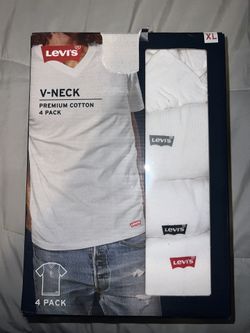 Levi’s V-Neck T-Shirt 4 Pack