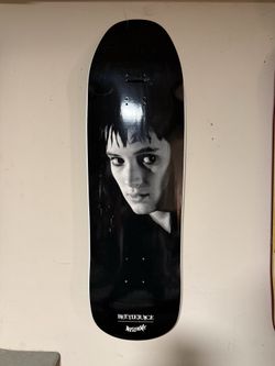 Beetlejuice x Welcome skate deck - Lydia