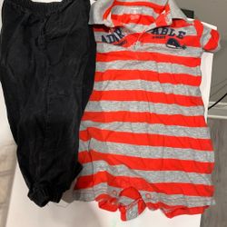 CARTERS 18mth ONESIE&JOGGERS