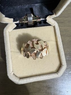 Gold Nugget Ring