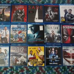 Assorted Blu-Ray Movies