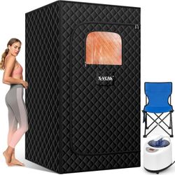 Sauna Box, Portable Steam Sauna, Portable Sauna for Home, Sauna Tent with 3L Steamer