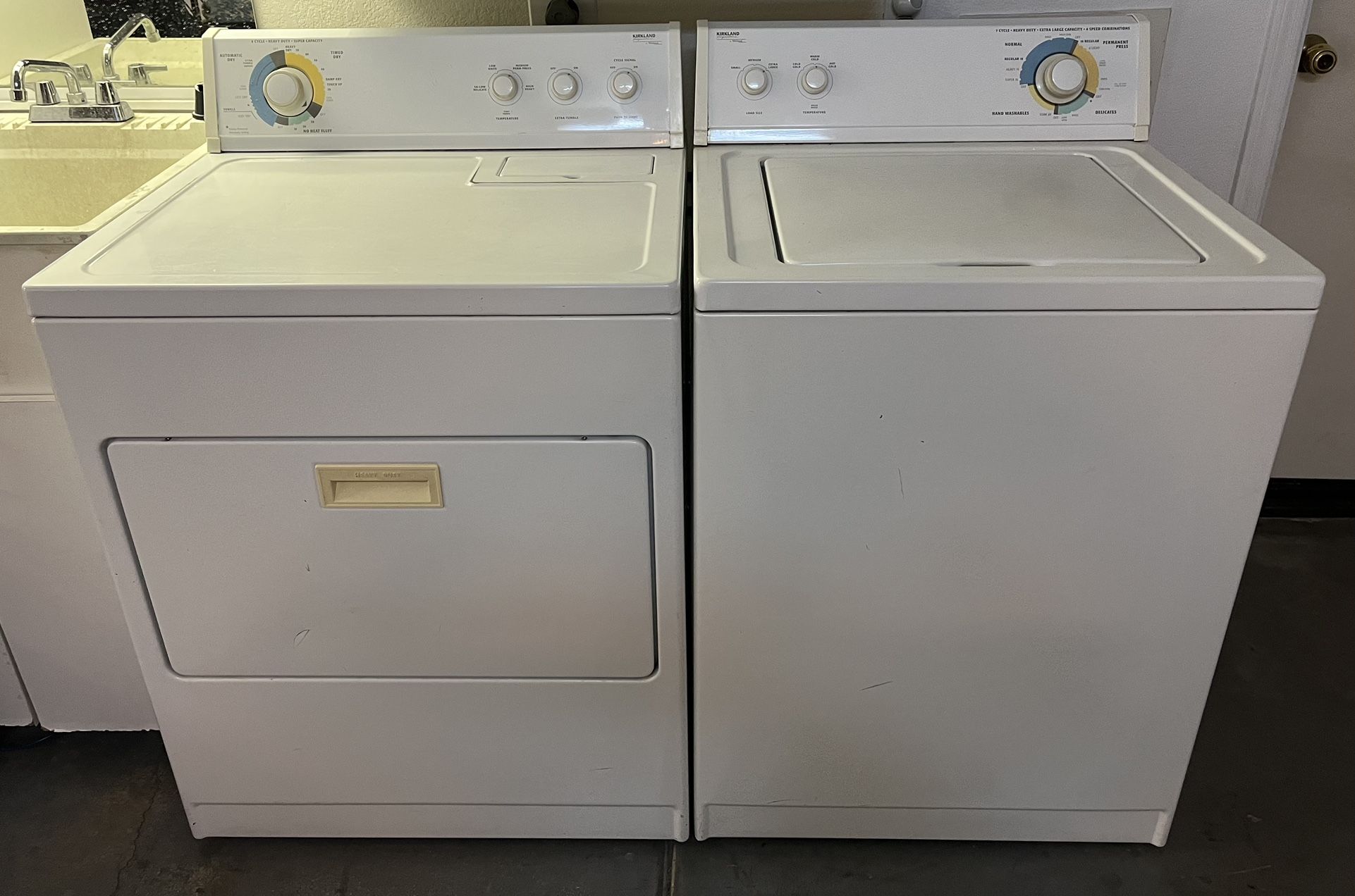 Whirlpool Washer and Dryer 