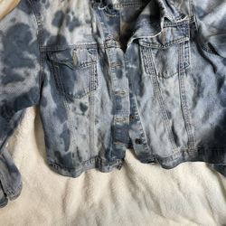 Bleach Dyed Jean Jacket 