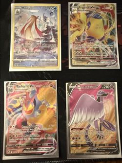 Pokémon Cards V Cards Plus A Few Fullarts (If Sold Will Be Marked In Description)