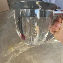 Measuring Cup With Strainer Top