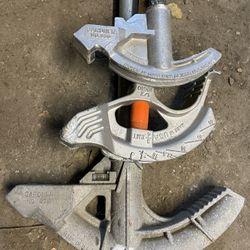 Pipe Benders 1/2” 3/4” 1”