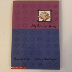 Judy Moody Gets Famous! (Book #2) by Megan McDonald - Scholastic Edition