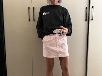 Maison Kitsune Pink Skirt