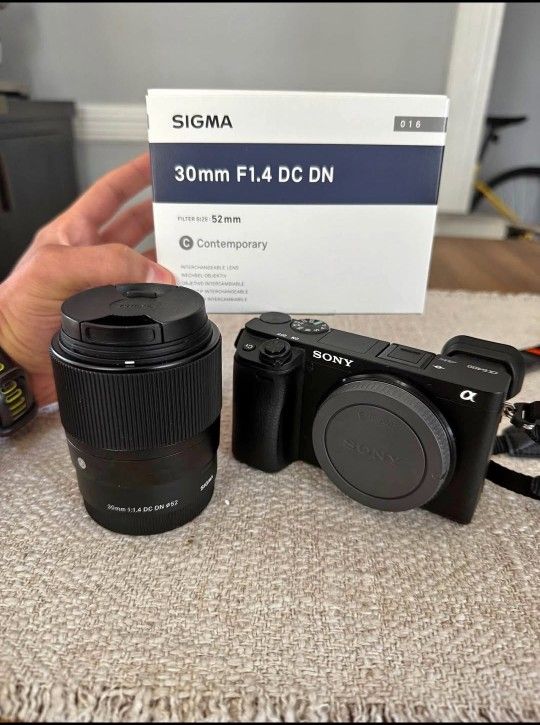Sony a6400 + Sigma 30mm f/1.4 DC DN lens