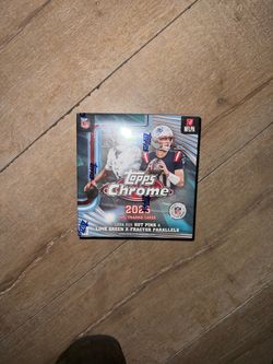 Topps Chrome Football Mega Box